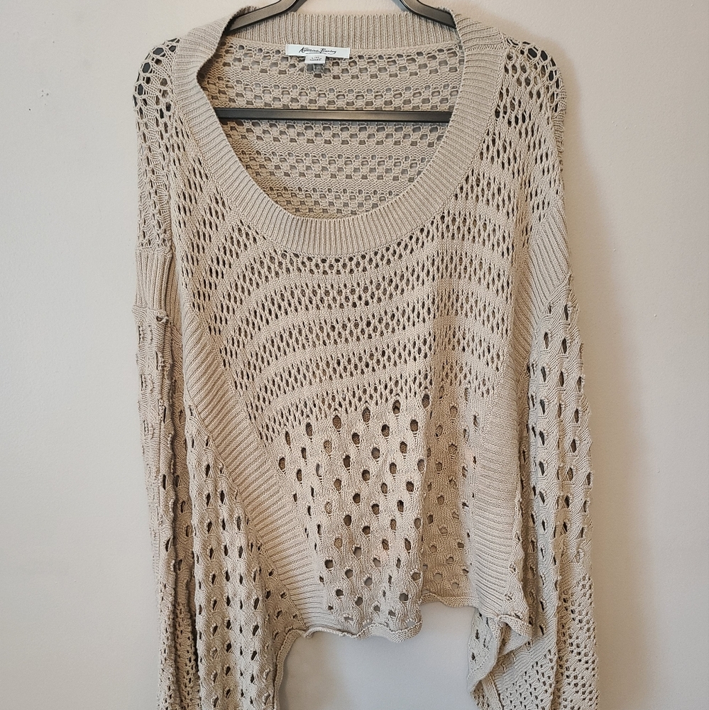 Katheryn Barley poncho L/XL